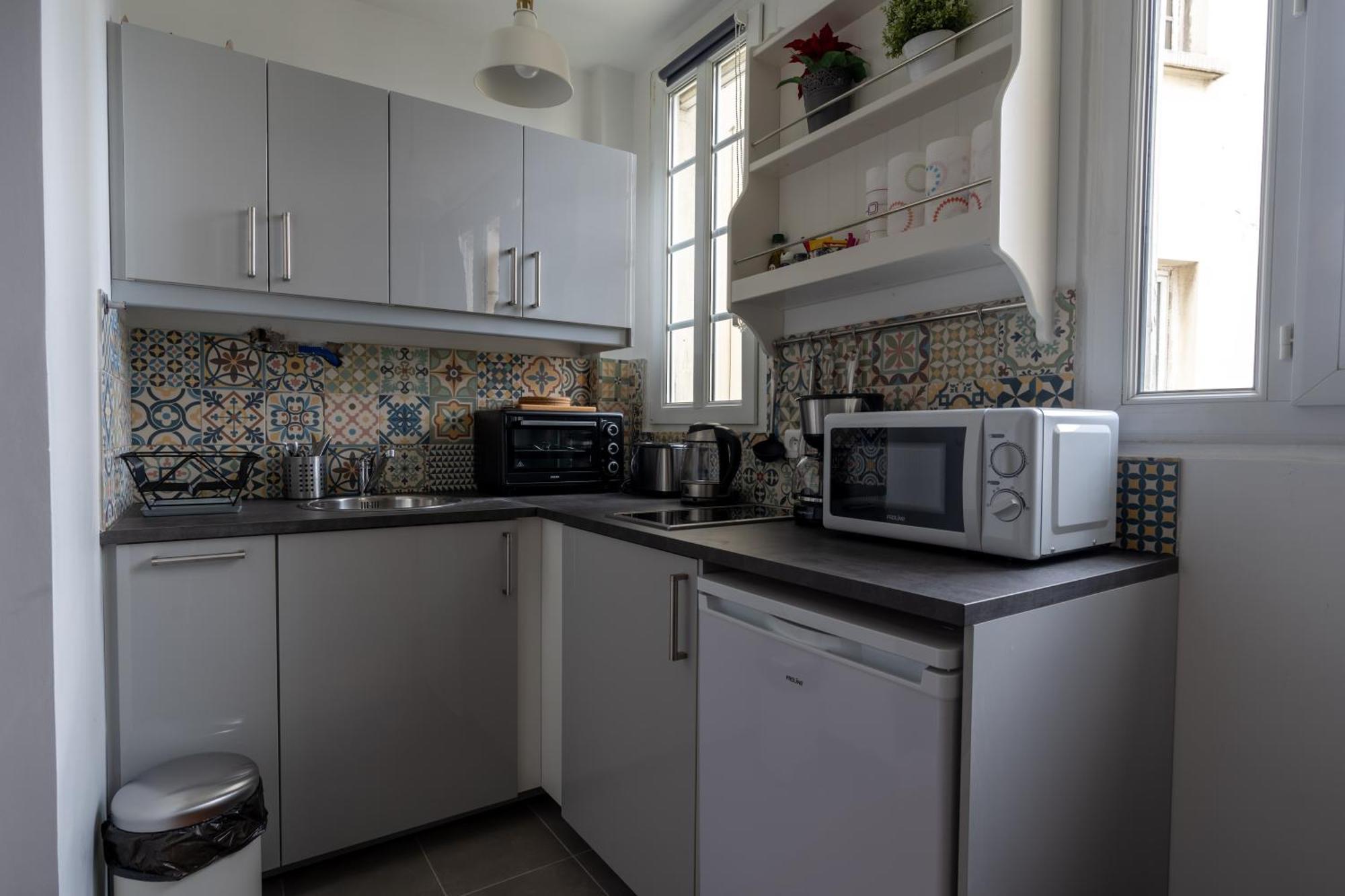 Charmant 2 pièces pour 4 personnes à Courbevoie Exterior foto