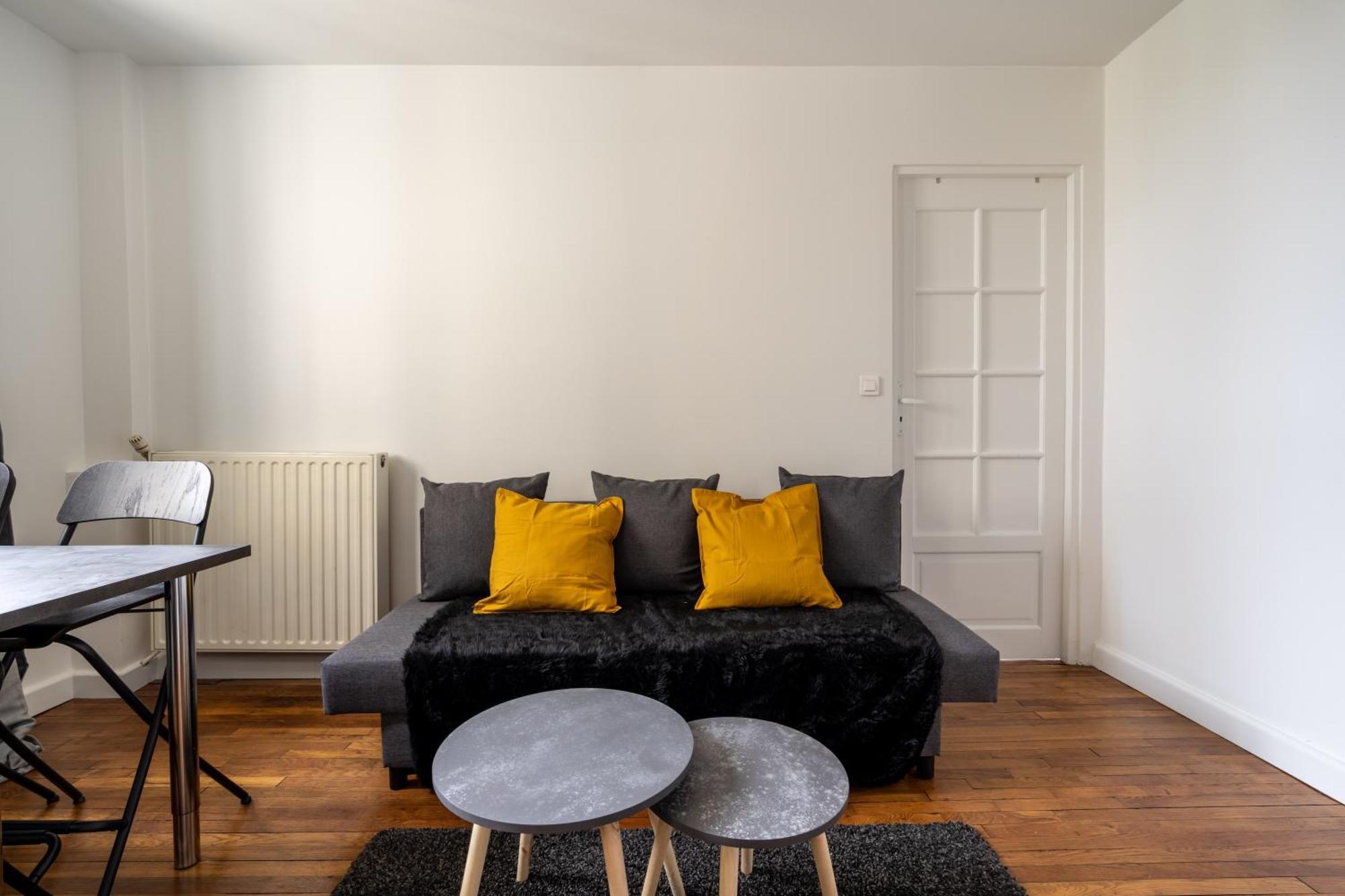 Charmant 2 pièces pour 4 personnes à Courbevoie Exterior foto